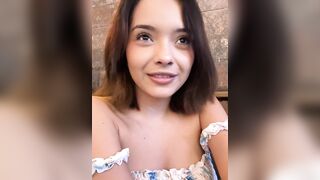 Irina_Grant - Baby girl sweetly chats and eats on camera