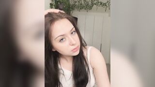 _SweetCandyy - Young babe talks sweetly and is shy about undressing on camera