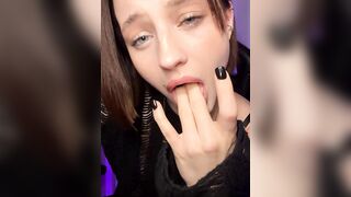 Camilla_Railian - Charming young babe talks sweetly and was shy to undress on camera