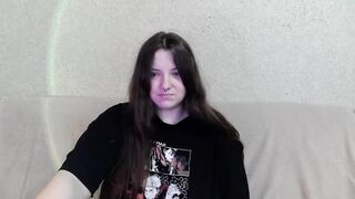 eva_dildex - Young student is cute chatting and shy to show herself naked in front of the camera