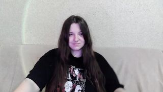 eva_dildex - Young student is cute chatting and shy to show herself naked in front of the camera