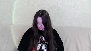 eva_dildex - Young student is cute chatting and shy to show herself naked in front of the camera