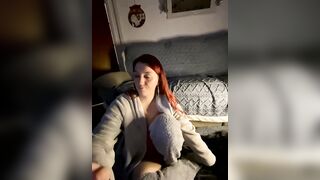 Stoner_BarbieXX - [Baby girl sweetly chatting and teasing in front of the camera with her clothes on