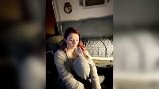 Stoner_BarbieXX - [Baby girl sweetly chatting and teasing in front of the camera with her clothes on