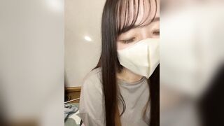 Rio_chan_ - Young Asian girl sweetly chatting and teasing in front of the camera with her clothes on