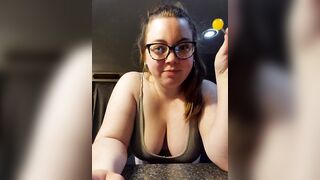 SarahsPlayground417 -  Big-boobed young woman with big tits sweetly chatting and teasing in front of the camera