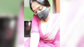 Kotha_-Moni - Indian girl sweet-talking and teasing on camera.