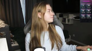 candy_maggie -Young babe is cute chatting and shy to undress in front of the camera