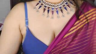 sanam_rose - Indian woman with clothes on teases in front of camera and chatting sweetly with the chat room