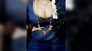 minisha24 - Indian girl in clothes sweetly chatting and teasing in front of the camera